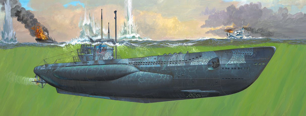 German Submarine Type VII C/41 1:72
