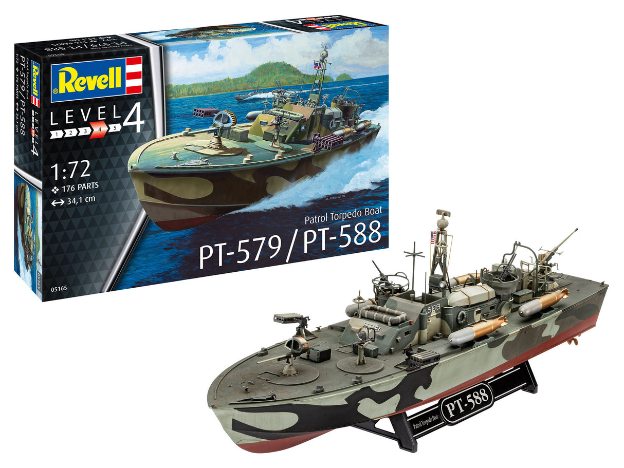 Patrol Torpedo Boat PT-588/PT-579 1:72