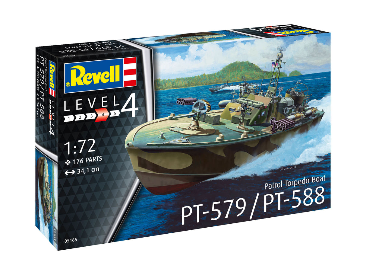Patrol Torpedo Boat PT-588/PT-579 1:72