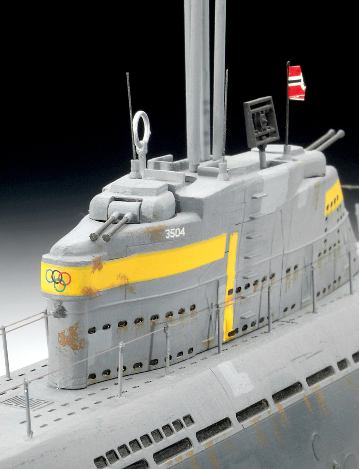 German Submarine Typ XXI 1:144