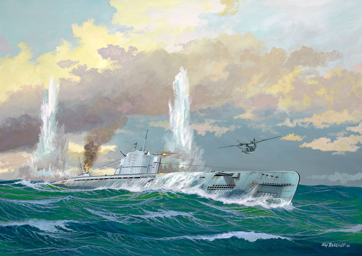German Submarine Typ XXI 1:144