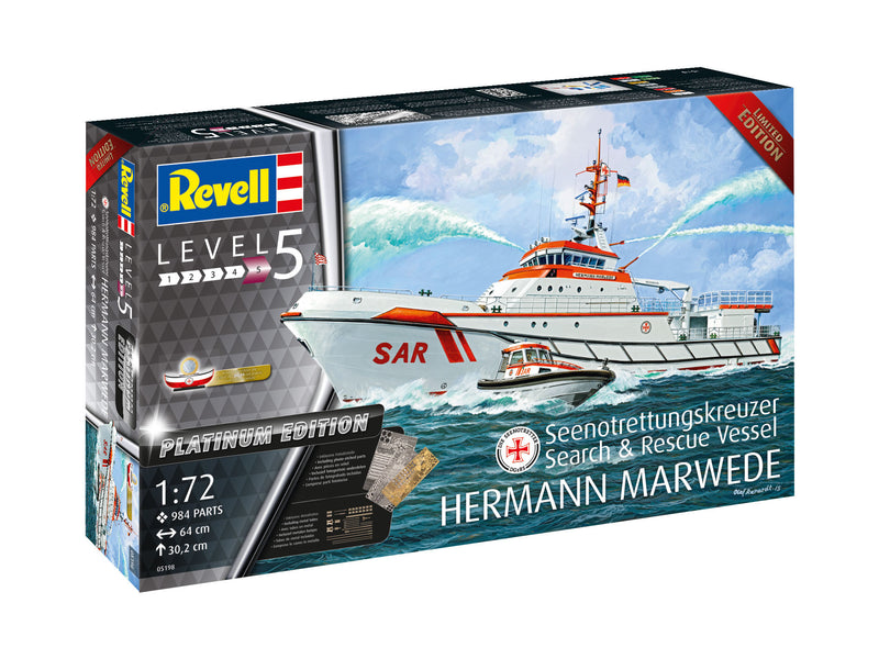 Search & Rescue Vessel HERMANN MARWEDE 1:72