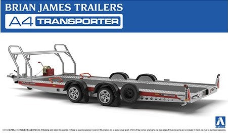 Aoshima 1/24 BRIAN JAMES TRAILERS A4 CAR TRANSPORTER 05260