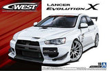 Aoshima 1/24 C-West CZ4A Lancer Evolution X 05320