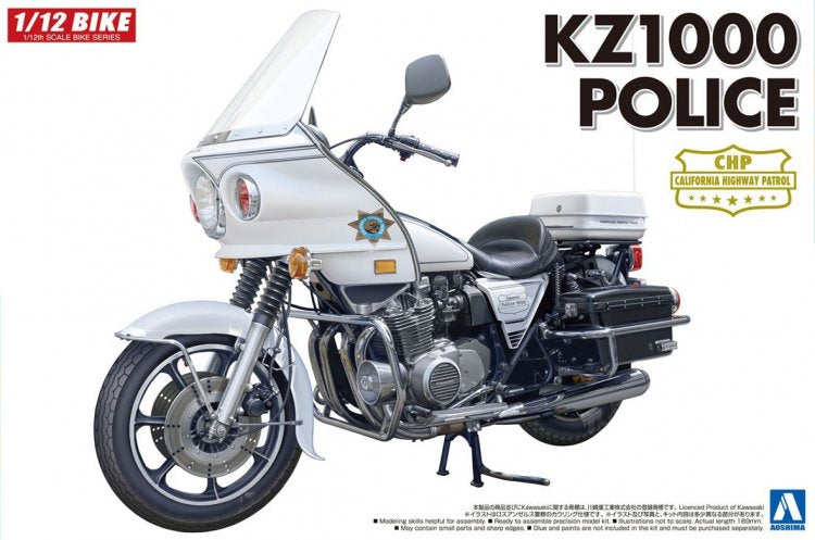 Aoshima 1/12 Kawasaki KZ1000 Police 05459