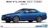 Aoshima 1/24 NISSAN ER34 SKYLINE 25GT TURBO 2001 05533