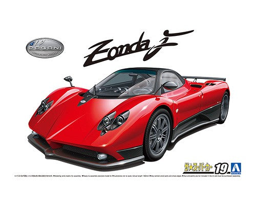 Aoshima 1/24th PAGANI ZONDA F 2005 kit 05603