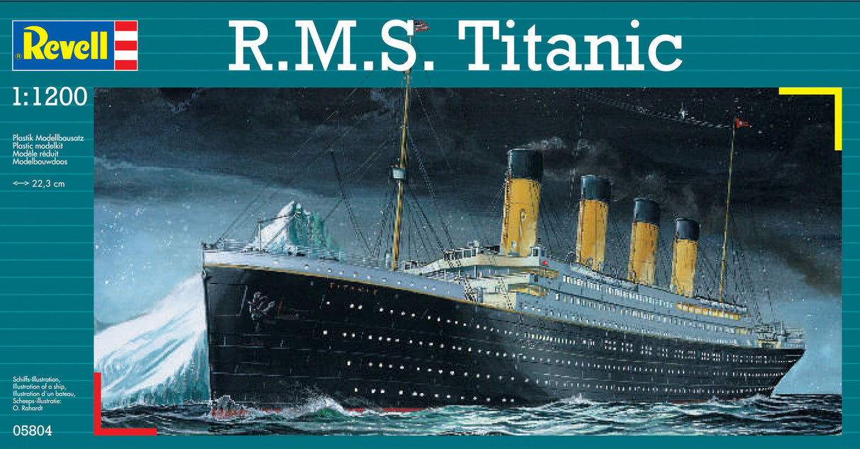 Plastic Kit Revell R.M.S. Titanic 1:1200 scale 05810