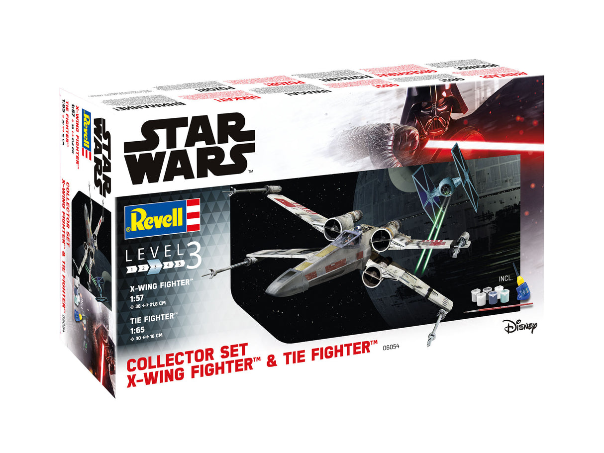 Gift Set X-Wing Fighter & TIE Fighter 1:57 & 1:65