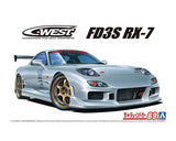 Aoshima 1/24 C-WEST MAZDA FD3S RX-7 1999 06302