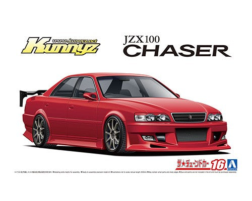 Aoshima 1/24 KUNNYZ TOYOTA JZX100 CHASER TOURER V 98 Kit