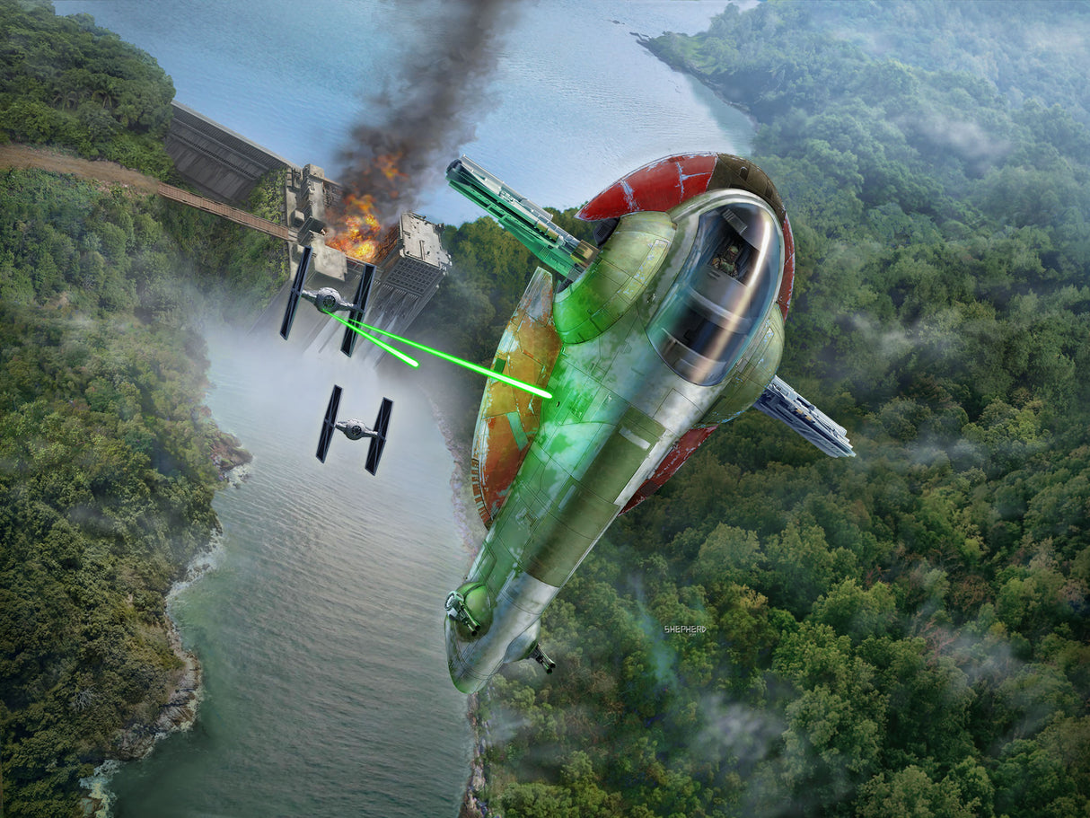 Revell 1/88 BOBA FETTS STARSHIP (Slave 1) 06785