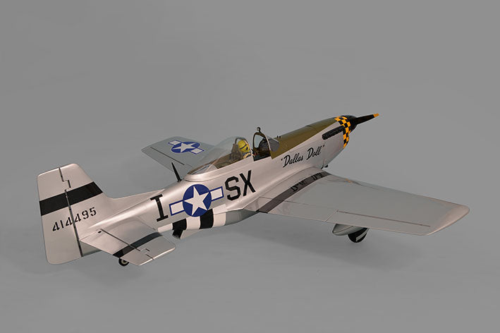 Phoenix Models PH205-MUSTANG P51 GP/EP 50-61CC SCALE 20% ARF (Old Item Code: PH185)