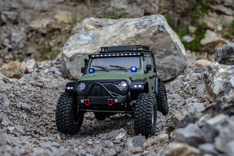 Abisma CR3.4 RTR Rock Crawler Sherpa - Olive