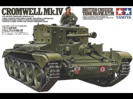 Tamiya 1/35 Cromwell Mk.IV British Cruiser Tank Mk.VIII A27M 35221