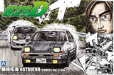 Aoshima Toyota AE86 Trueno Plastic kit (Comics Vol.37 Ver.)