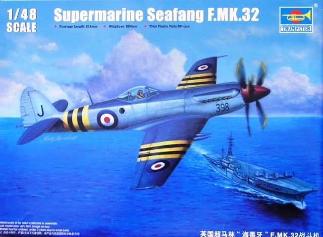 Trumpeter 1/48 Supermarine Seafang Mk.32 02851