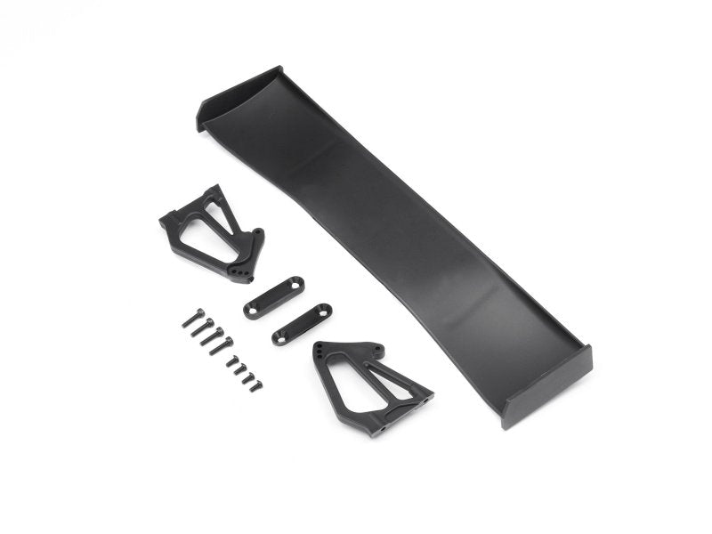 HPI GT WING SET (TYPE F / 10th SCALE / BLACK) 109159 (BOX 43)