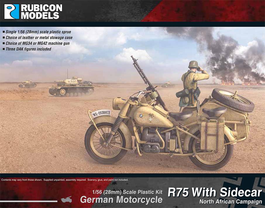 Rubicon Models R75 with Sidecar Kit