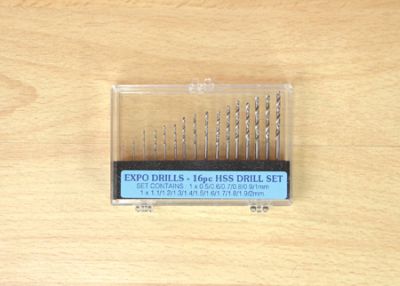 16 PIECE HSS TWIST DRILL SET