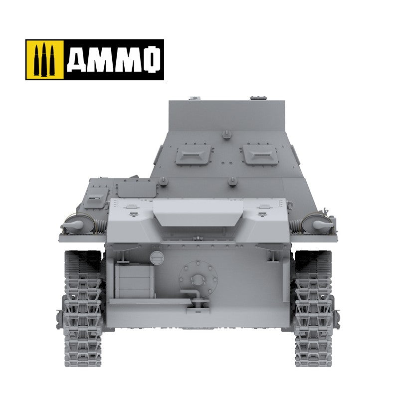 Plastic Kit Ammo by Mig Jimenez 1/16 Panzer I Ausf. A Breda Spanish Civil War light tank kit