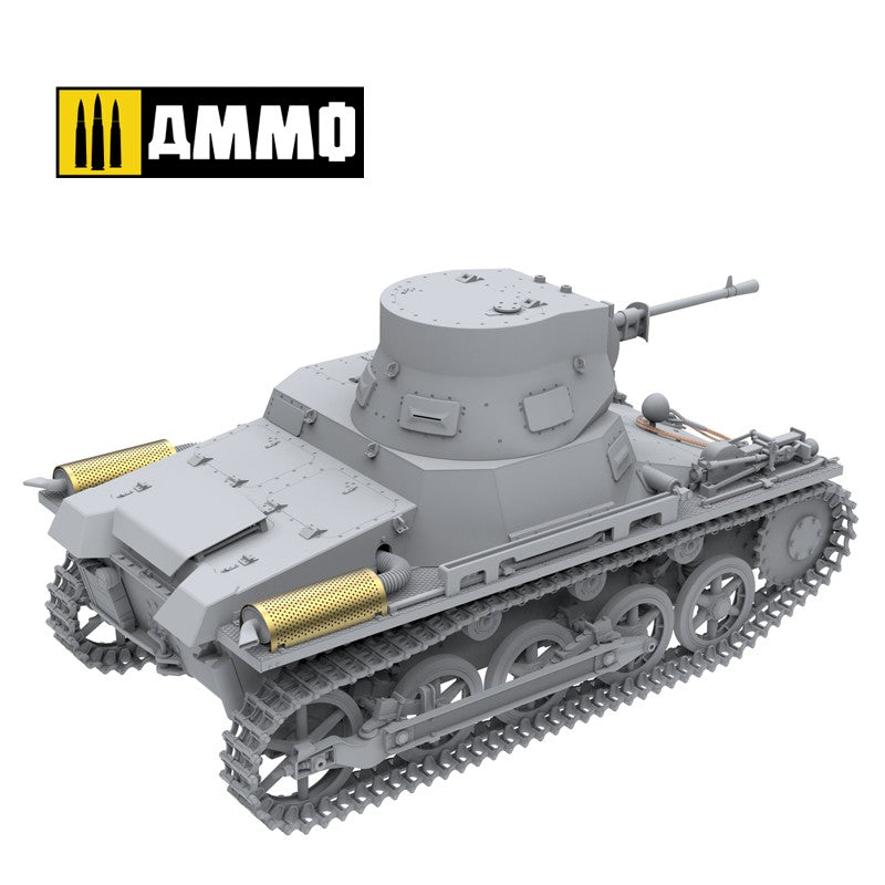 Plastic Kit Ammo by Mig Jimenez 1/16 Panzer I Ausf. A Breda Spanish Civil War light tank kit