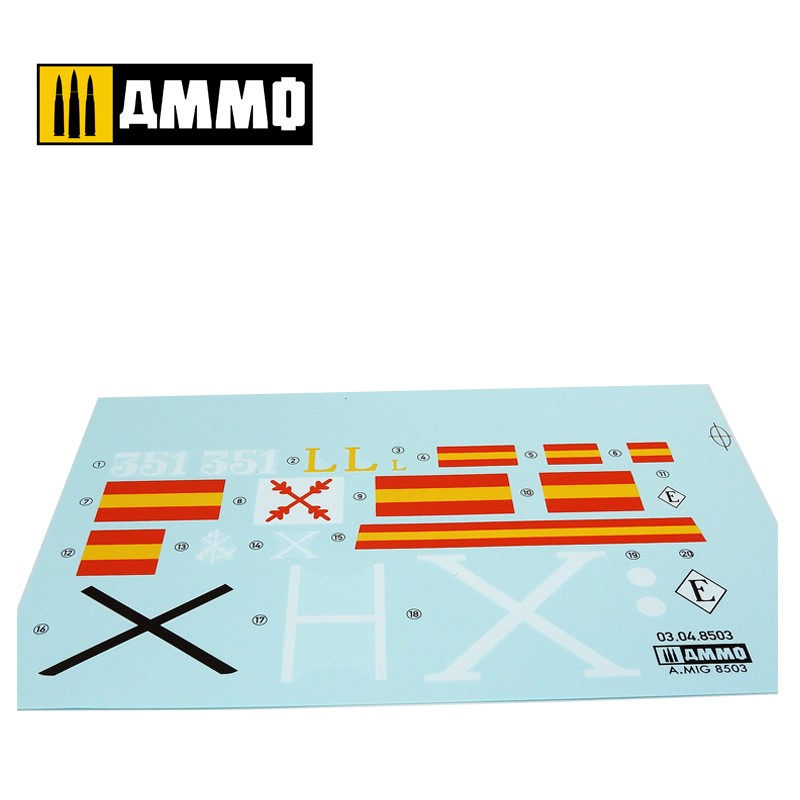 Plastic Kit Ammo by Mig Jimenez 1/16 Panzer I Ausf. A Breda Spanish Civil War light tank kit