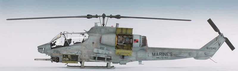 Academy USMC AH-1W NTS Update (Super Cobra Special) 1:35 Kit