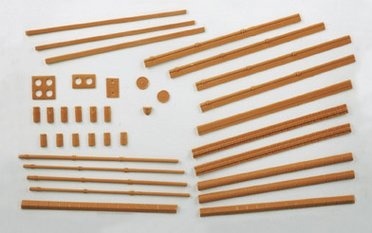 Wills SS46 Kits OO/HO Buildings Pack A - Chimneys  Drainspipes  Sills etc