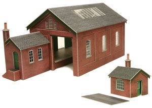 Metcalfe PO232 Goods Shed - 00 Gauge