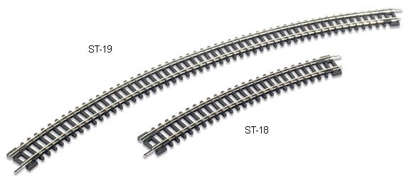 Peco ST-19 No 4 Radius Double Curve - N Gauge