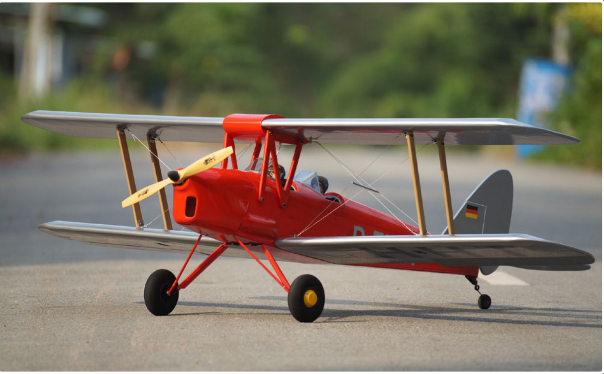 VQ Tiger Moth DH-82 55 Inch (EP/GP) ARF