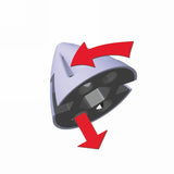 Graupner/Schulze Carbon FOLDING PROP 9x.4.7 - with 3.2mm shaft fitting
