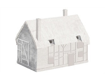 Hornby R9643 Skaledale Derelict Cottage Unpainted 1:76 scale