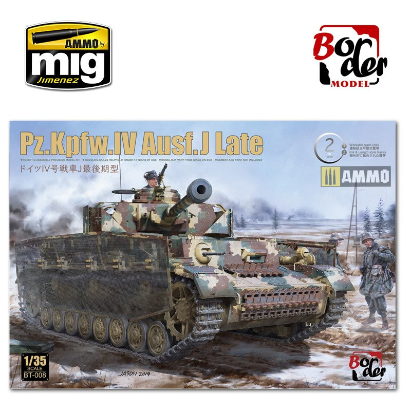 Border Model 1/35 Pz.Kpfw.IV Ausf. J Late 2 in 1 BT-008