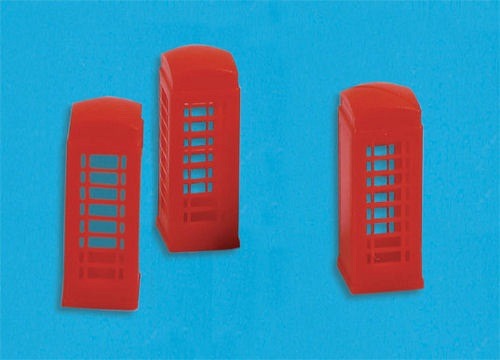Modelscene 5190 Telephone Boxes - N Gauge