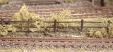 Ratio 217 Lineside Fencing Wood Brown - N Gauge