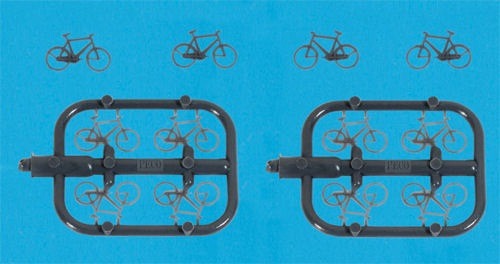 Modelscene 5189 Bicycles - N Gauge