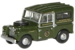 Oxford Diecast NLAN188001 Civil Defence Landrover - N Gauge