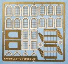 Ratio 309 Builder Kit - Industrial Windows - N Gauge