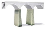 Ratio 254 Two Stone Piers - N Gauge