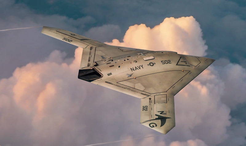 Italeri 1/72 scale X-47B US NAVY Prototype IT1421