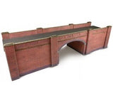 Metcalfe PO246 Railway Bridge in Red Brick - 00 Gauge