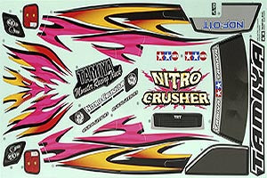 STICKERS FOR NITRO CRUSHER