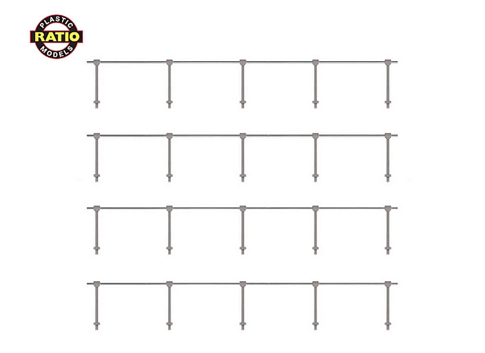 Ratio 143 Single Rail Stanchions - 00 Gauge