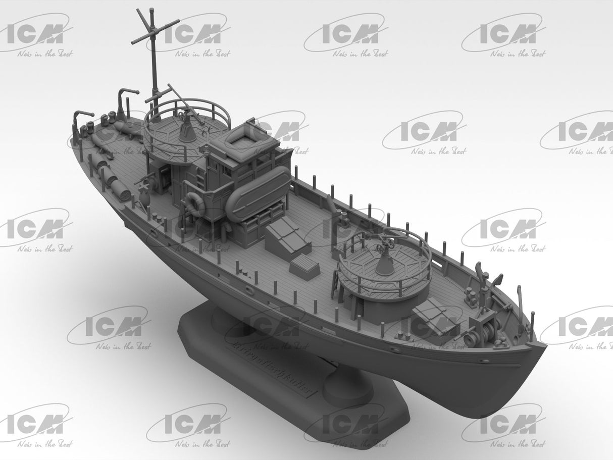 ICM 1/144 KFK Kriegsfischkutter kit S012