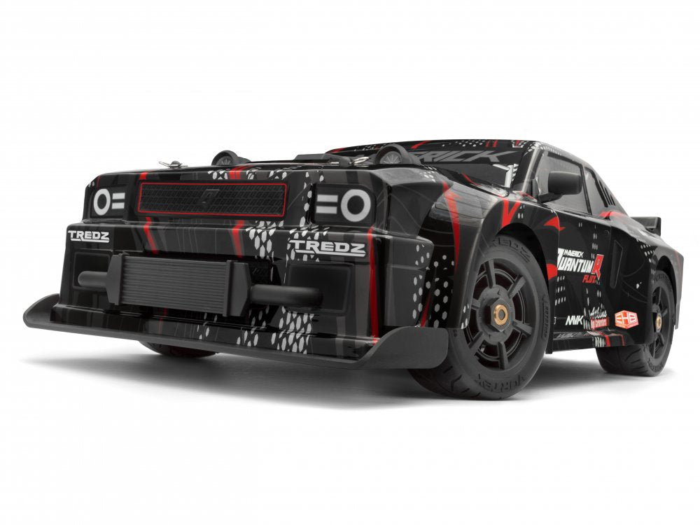 Maverick Quantum R Flux Muscle Car Grey/Red 1/8
