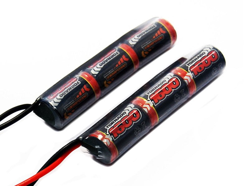 Nimh 2/3 AF 1600mah 7.2v - Saddle Pack - SKU 2735