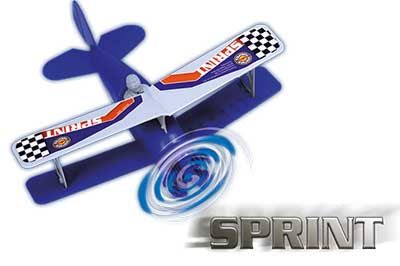 GU1640 Gunther SPRINT Power Airplane with Speed Launcher