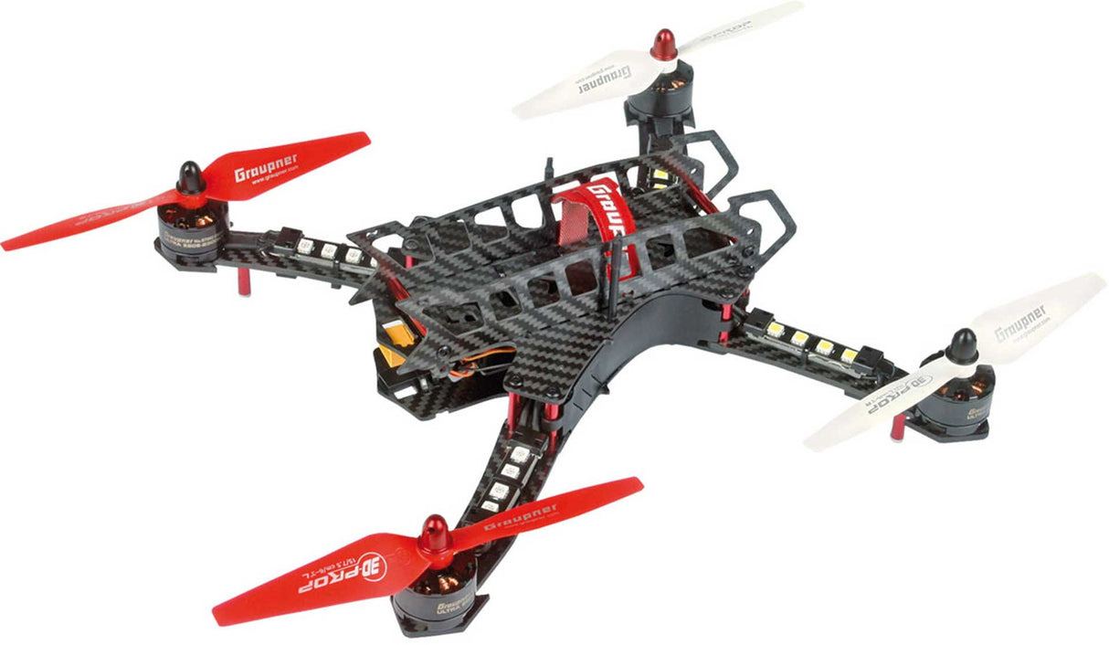 Graupner 3D Copter Alpha 300Q HoTT Race copter RTB